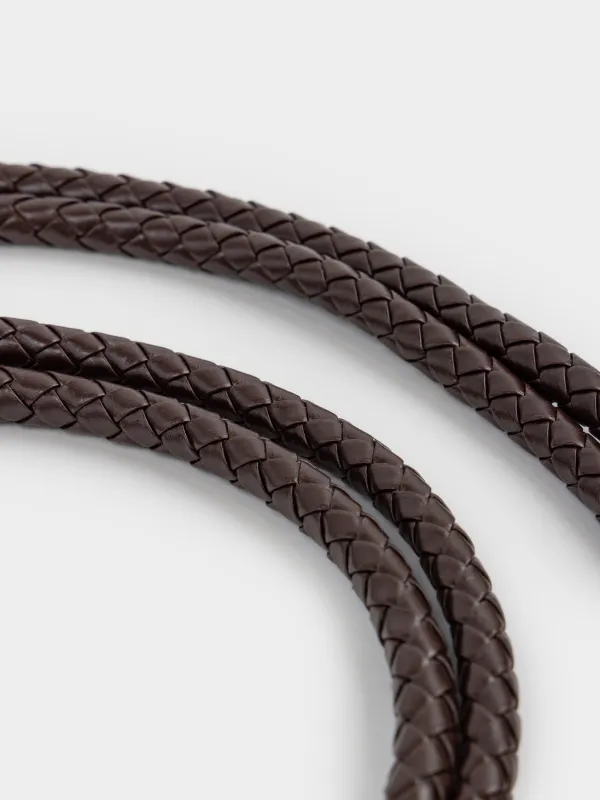 Әйелдер белбеуі, бірыңғай өлшем, полиуретан, қоңыр, Шнур, Cord, image-2