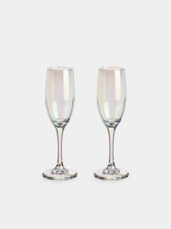 Шампан бокалы, 180 мл, 2 дана, шыны, меруерт, Floyd polar, image-0