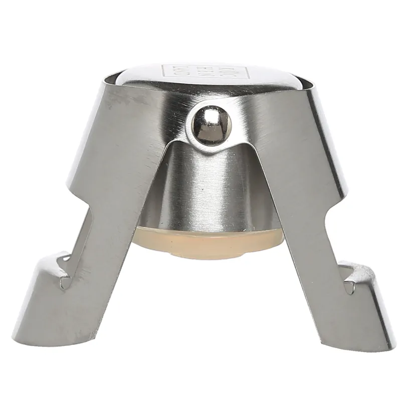 Шампан бөтелкесіне арналған тығын, 6 см, металл, күміс, Bar