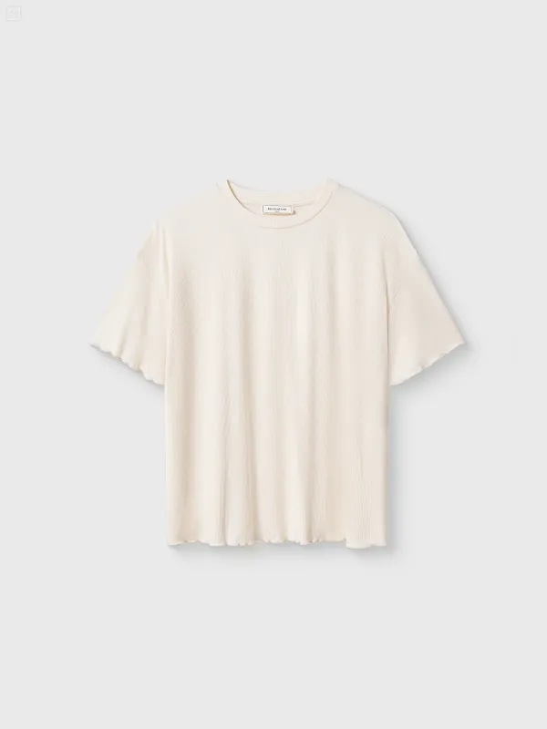 Футболка женская, домашняя, с рюшами, Rosemary, image-4