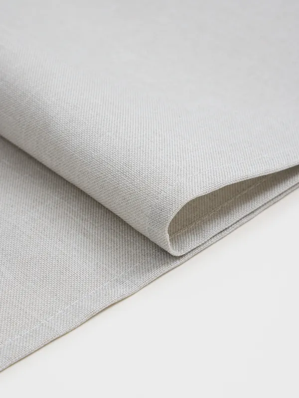 Үстел төсеніші, 40х160 см, полиэстер, ашық сұр, Бұғы мен шырша, Forest fawn, image-1