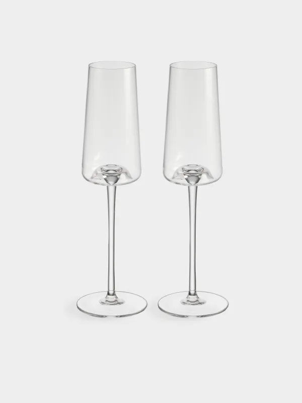 Шампан бокалы, 230 мл, 2 дана, шыны, Savelli, image-0