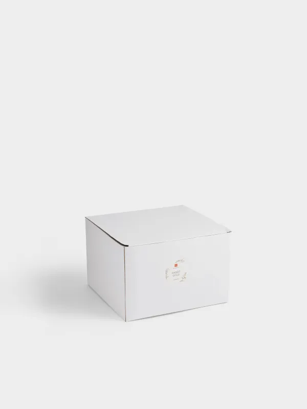 Салатник с декором, 23х14 см, 1,5 л, керамика D, молочно-золотистый, Кролик в корзине, Rabbit gold, image-5