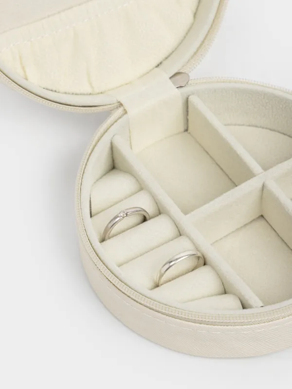 Шкатулка для украшений, 10 см, искусственная кожа, Premiere small, image-4