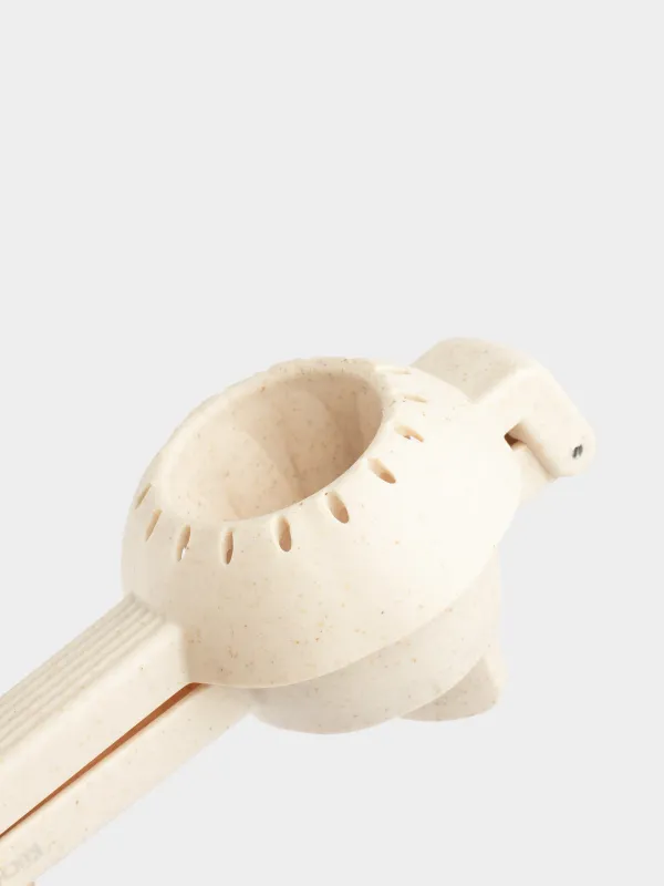 Цитрустарға арналған шырын сыққыш, 22х10 см, тұтқасы бар, пластик, сарғылт-қоңыр, дақты, Soft speckled, image-2