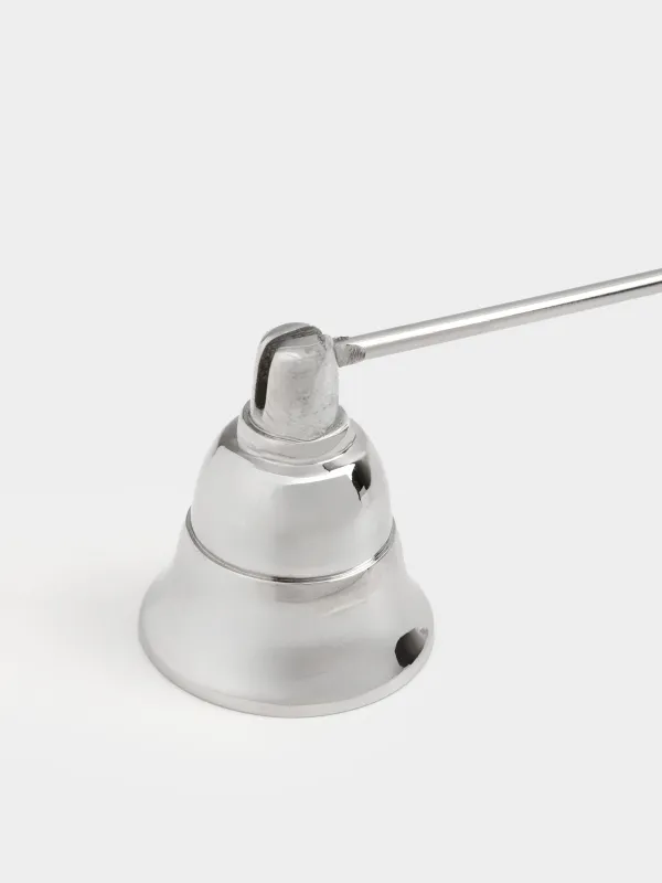 Шамдарды сөндіруге арналған қақпақ, 34 см, металл, күміс, Жылқы, Horse silver, image-2