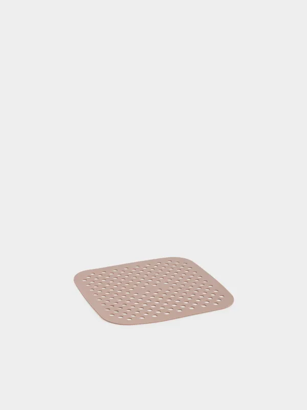 Ауа қуырғышқа арналған астар, 19х19 см, силикон, шаршы, сарғылт-қоңыр, Galori, image-2