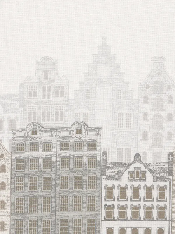 Полотенце кухонное, 40х60 см, хлопок, молочное, Дома, House built, image-4