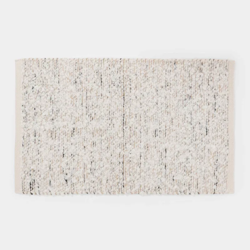 Коврик, 50х80 см, хлопок/полиэстер, молочно-песочный, Nordkap