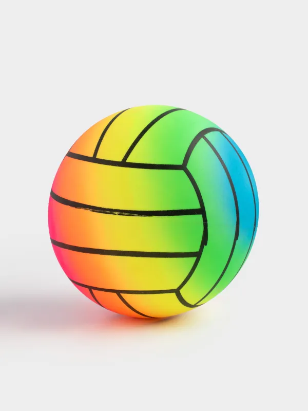 Мяч, 15 см, ПВХ, неоновый, Волейбол, Game Neon, image-1