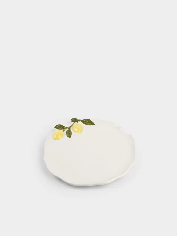 Ыдыс, 24 см, керамика, сүт түстес, Лимон, Sicily, image-1