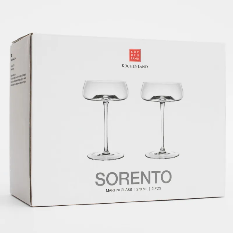 Шампан бокалы, 270 мл, 2 дана, шыны, Sorento, image-6