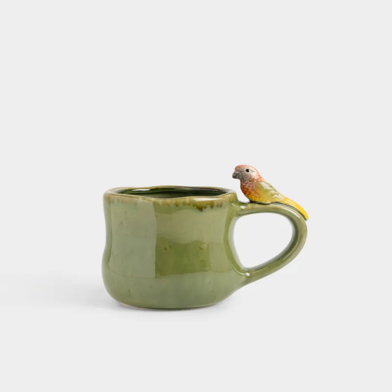Кружка, 500 мл, Попугай, Tropical bird, image-1
