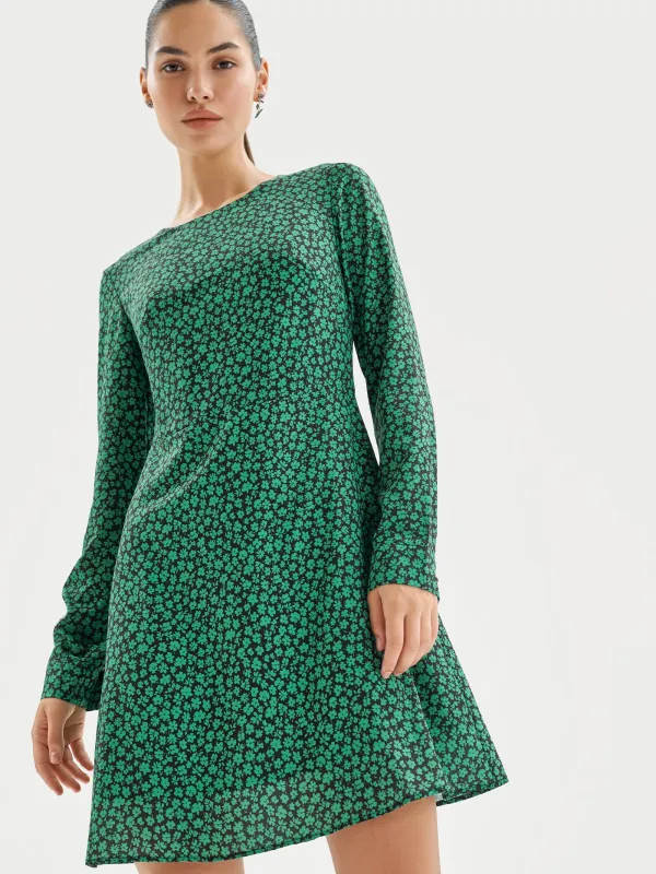 Серьги-пусеты, 1/3 см, 2 шт, металл/акрил, фиолетовые, Ирисы, Iris garden , image-4