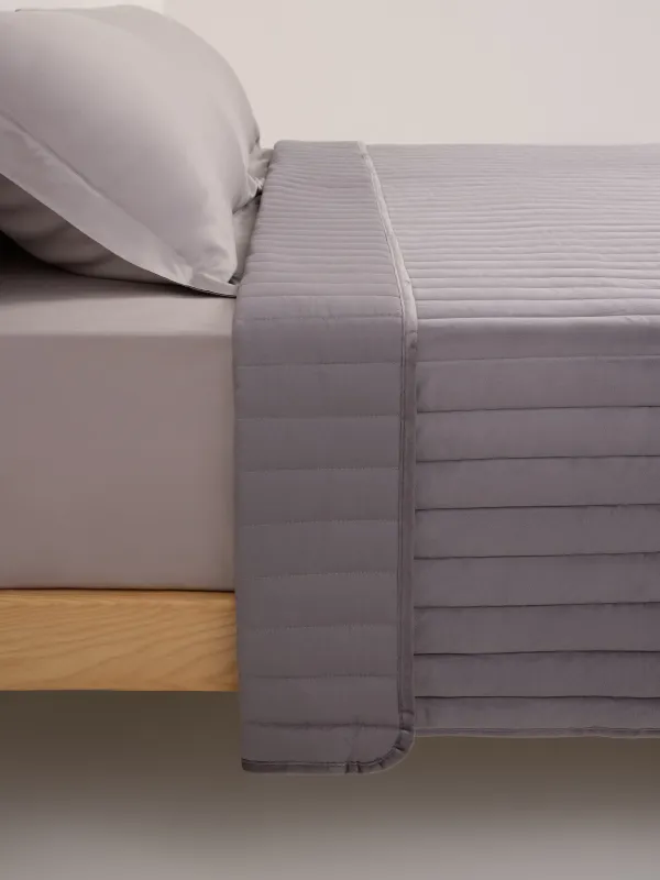 Покрывало, 220х240 см, стеганое, Stitch velvet, image-2