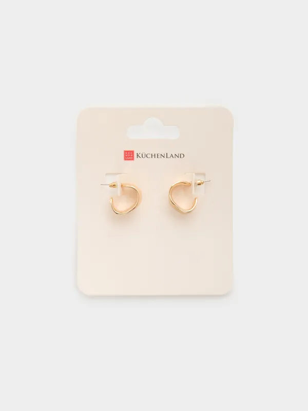 Серьги-пусеты, металл, Jewelry, image-2