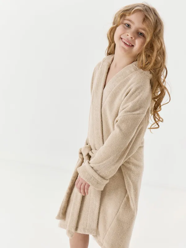 Халат детский, с длинным рукавом, Teddy, image-3