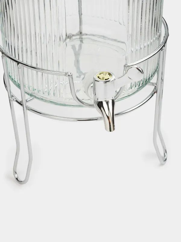 Сусындарға арналған диспенсер, 5,8 л, шыны Р/металл, Argos, image-2