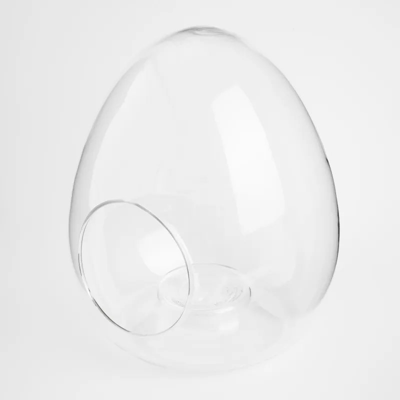 Кәмпит ыдысы, 17х23 см, шыны, Жұмыртқа, Clear, image-2