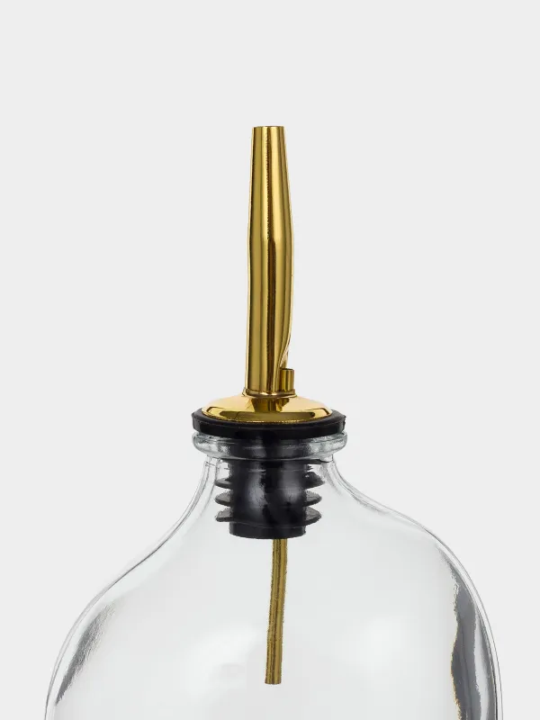 Бутылка для масла или уксуса, 250 мл, с дозатором, Classic gold, image-2