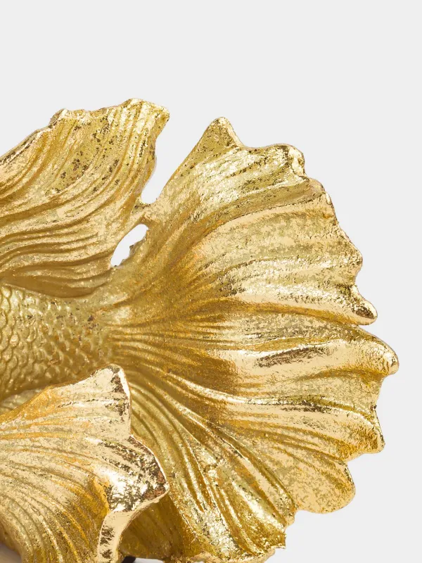 Мүсінше, 11 см, полирезин, алтын, Балық, Goldfish, image-5