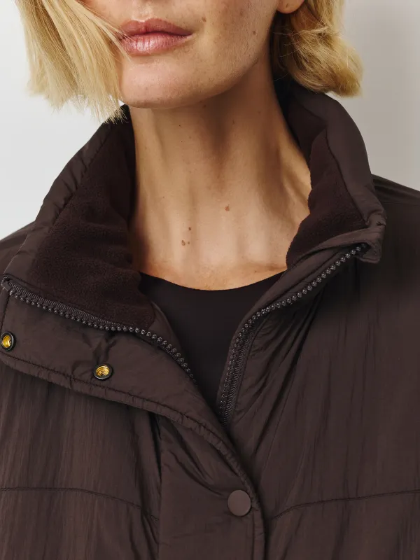 Әйелдер күртесі, өлшемі XS, жылы, полиамид, қоңыр, Brill, image-3