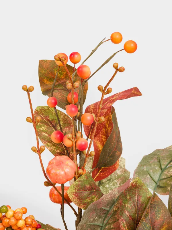 Ветка декоративная, 63 см, полиэстер/пенопласт, Осенний урожай, Forest symphony decor, image-3