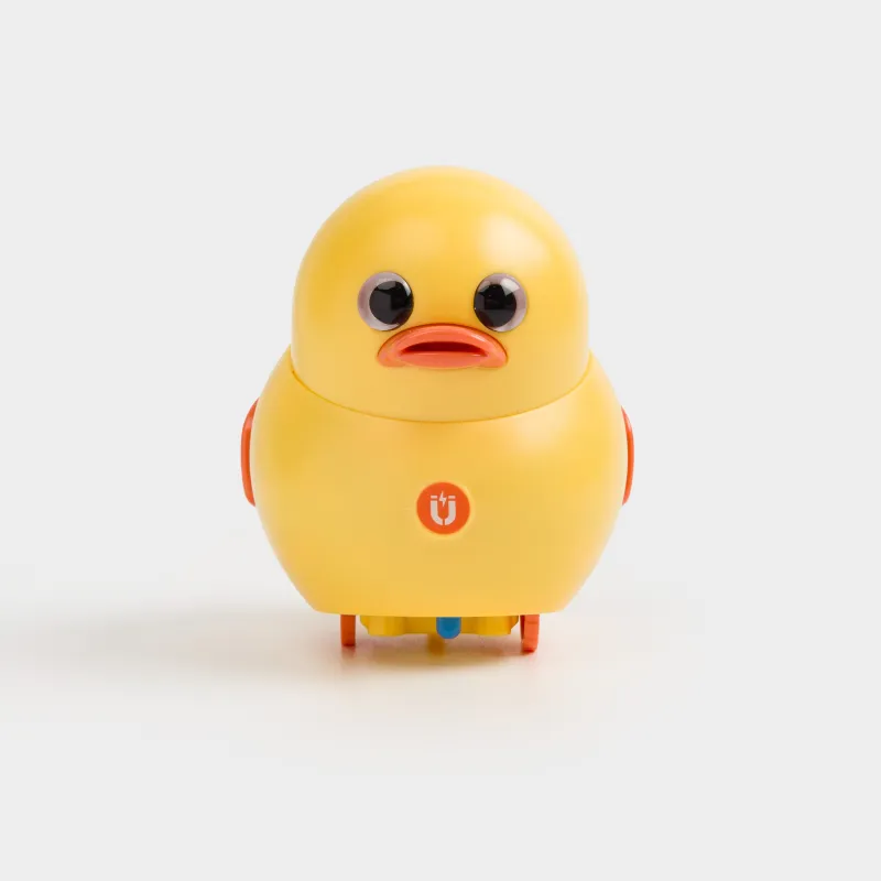 Игрушка развивающая, магнитная, 10 см, пластик, желтая, Утенок, Duck yellow, image-0