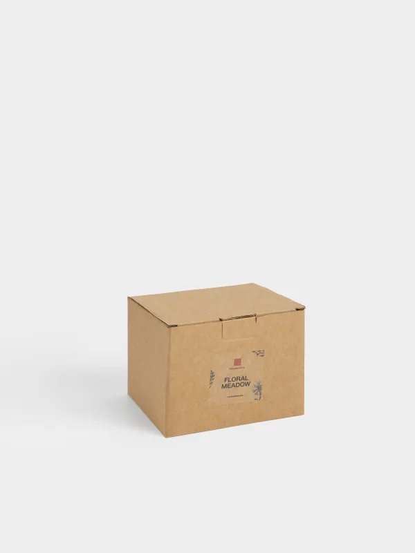 Кружка, 430 мл, Луговые цветы на кракелюре, Floral meadow, image-5