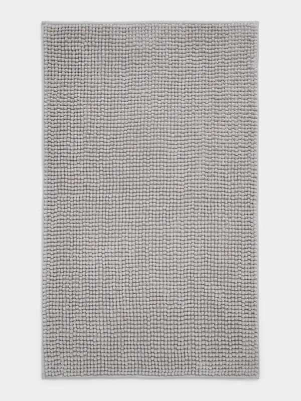 Кілем, 50х80 см, полиэстер, сұр, Hillock, image-0