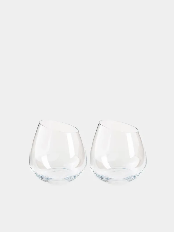 Стақан, 11 см, 400 мл, 2 дана, шыны, інжу-маржан, Charm L polar, image-0