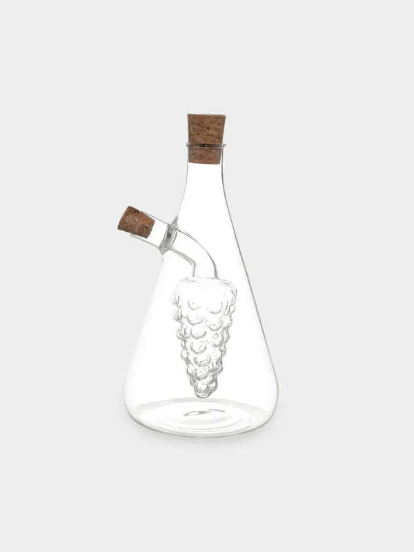 Май мен сірке суына арналған ыдыс, 500/45 мл, шыны Б/тығын, Comfort Shape, image-0