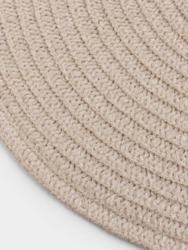 Аспаптарға арналған майлық, 38 см, шениль, дөңгелек, құм, Chenill, image-3