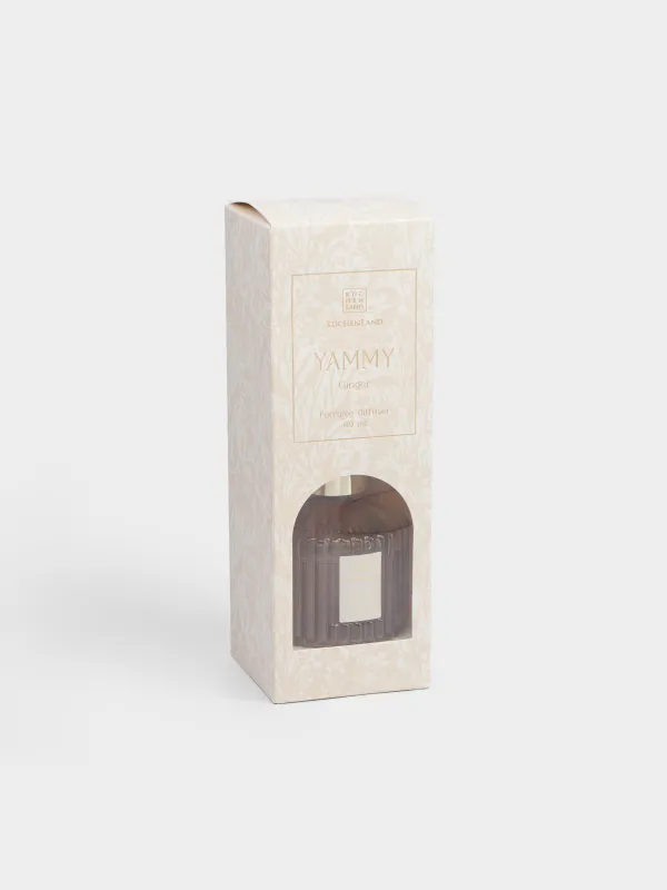 Хош иісті диффузор, 80 мл, сарғылт-қоңыр, Ginger, Yammy, image-3