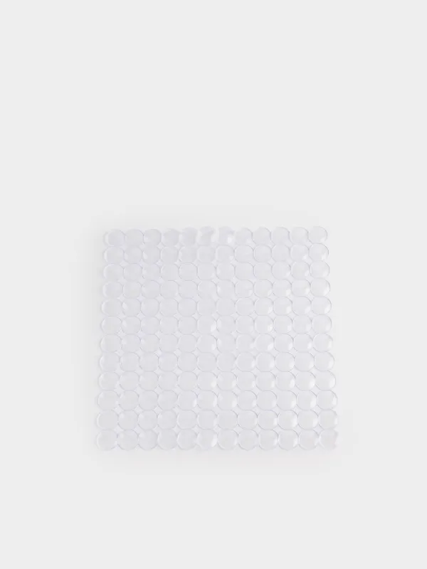 Коврик для кухонной раковины, 28х28 см, ПВХ, квадратный, Extra-light, image-0