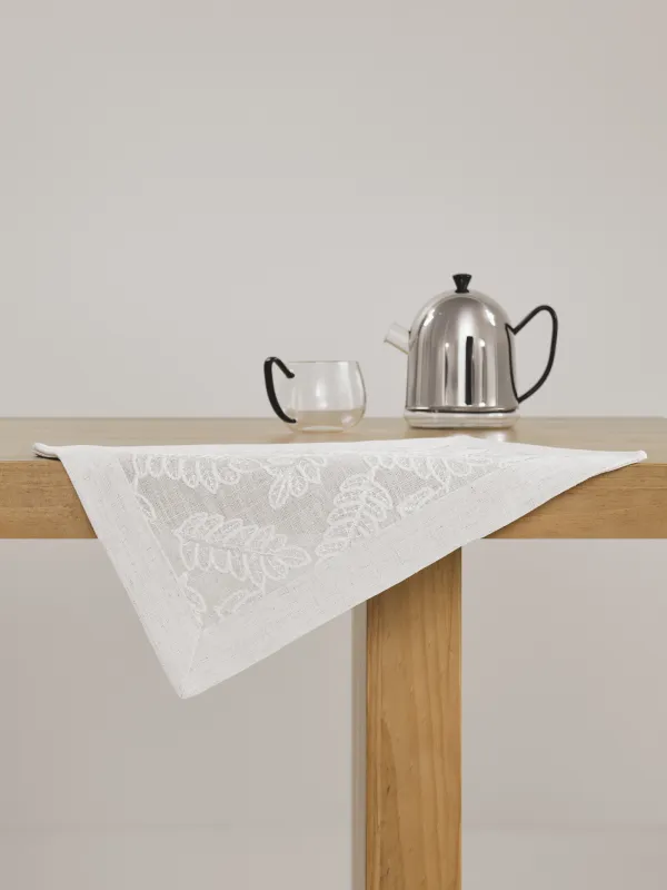 Аспаптарға арналған майлық 30х45 см, полиэстер, тікбұрышты, сүт түстес, Жапырақтар, Fall foliage, image-6