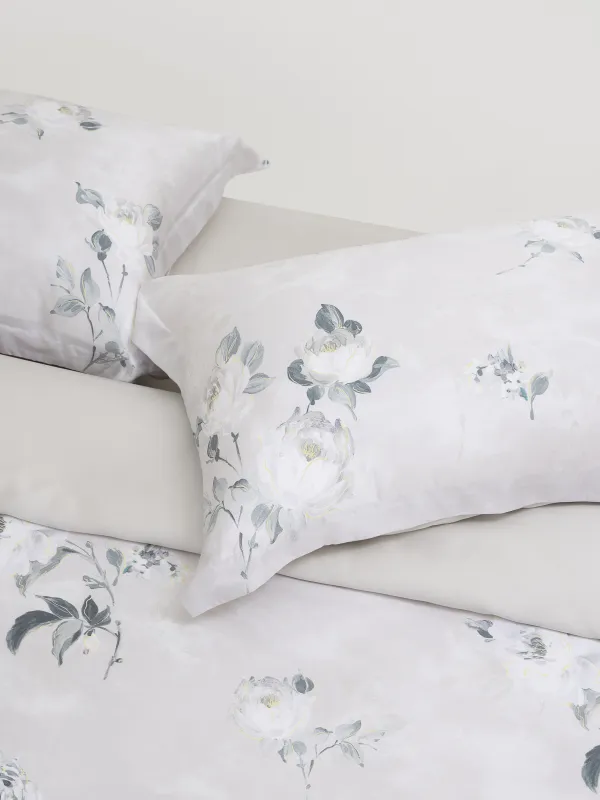 Постельное белье, евро, тенсель, Цветы, Tencel, image-1