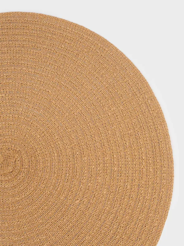 Салфетка под приборы, 38 см, из целлюлозы, Straw, image-2