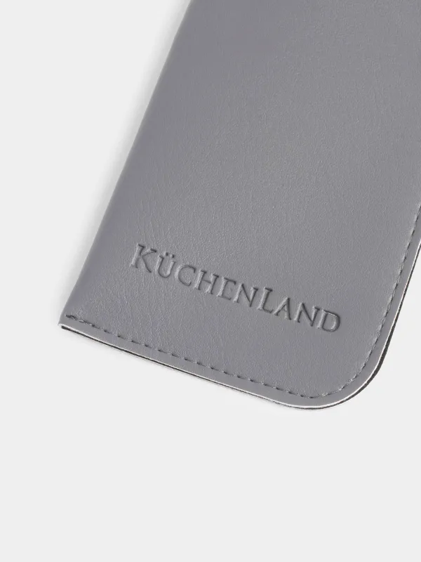 Көзілдірік қабы, 18x8 см, полиуретан, ашық сұр, Rock, image-1