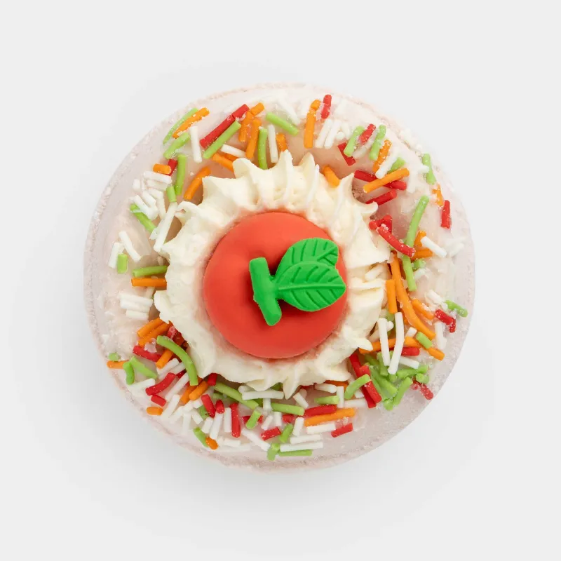 Ваннаға арналған бомба, 130 гр, ойыншықпен, қызғылт, Алма, Fruits spa