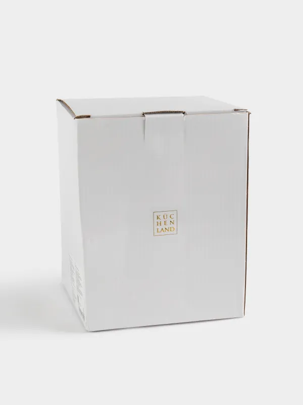 Блюдо декоративное, 22 см, Олень с подносом, Deer gold, image-5