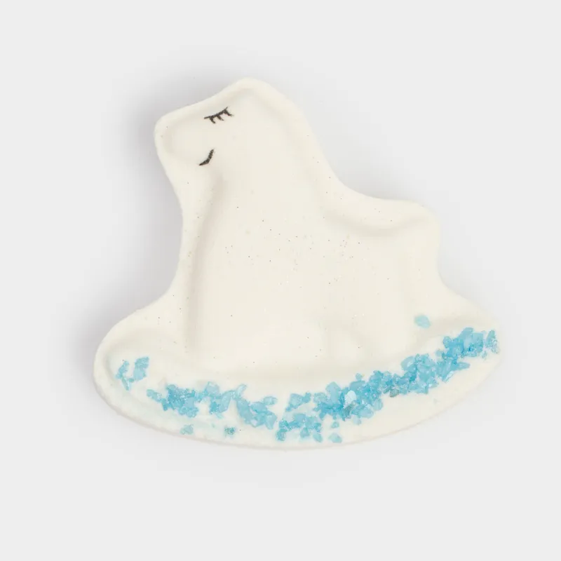 Ваннаға арналған бомба, 100 гр, жылтырақтары бар, қызғылт, Хош иіс, Тербелетін ат, Sparkle body