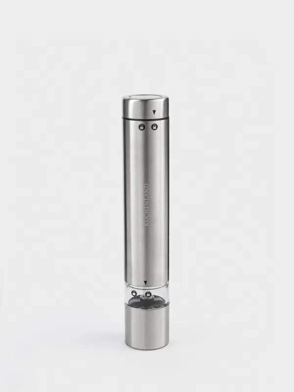 Дәмдеуіш диірмені, 19 см, электр, болат, Classic, image-1