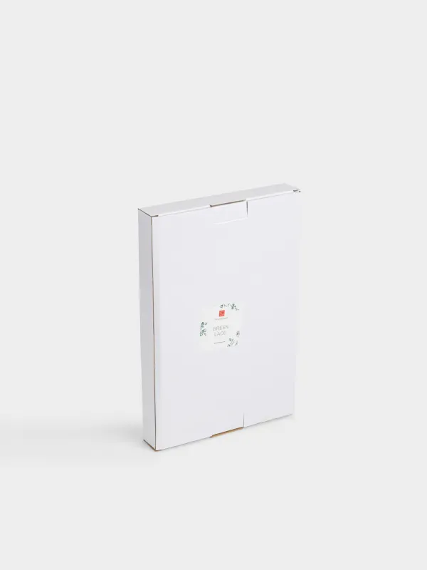 Блюдо, 26х17 см, Зеленые цветы, Green lace, image-5