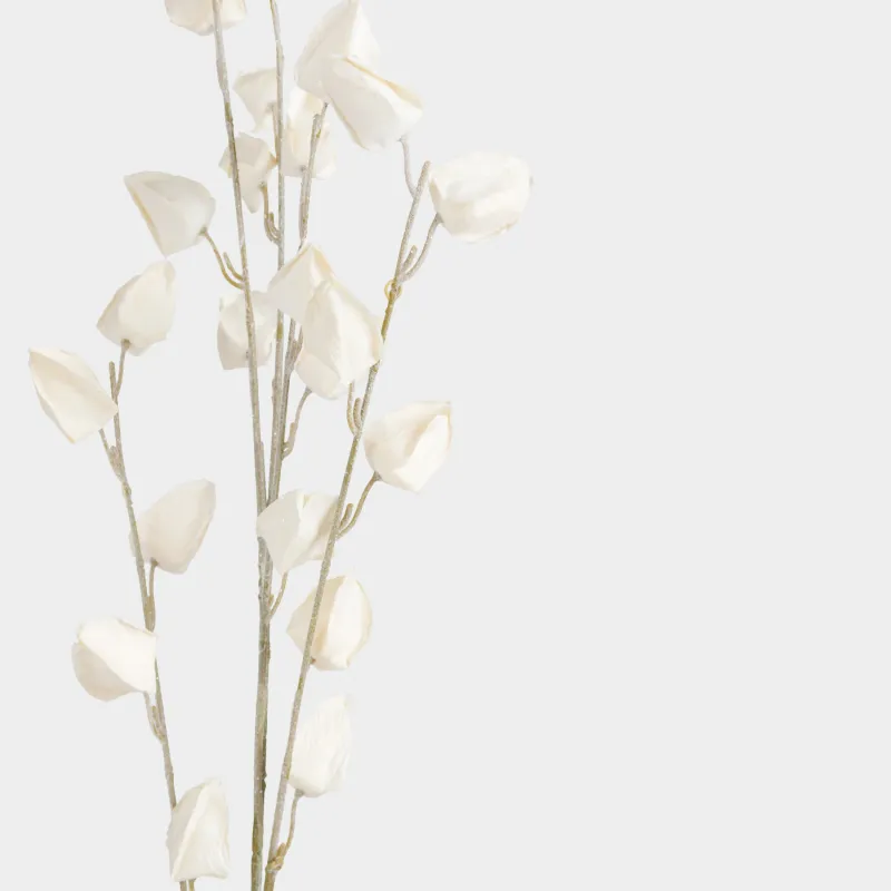 Ветка декоративная, 85 см, Белый физалис, Flower garden, image-3