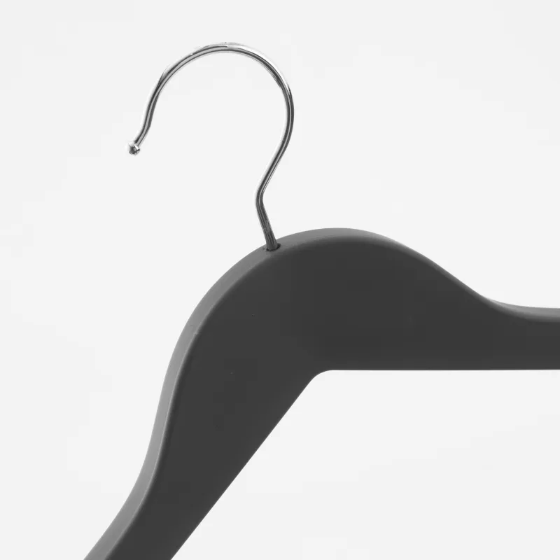 Пальто ілгіштері, 44 см, курткалар мен сыртқы киімдерге арналған, қапталған пластик, сұр, Көңілді үй, image-1