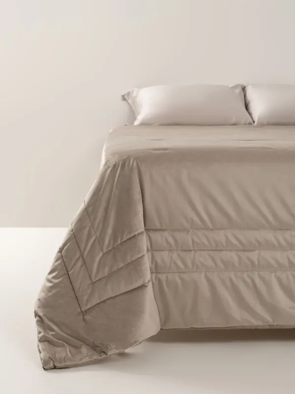 пқыш, 220х240 см, төсеніш, барқыт/микрофибра, сарғылт, жақтау, Stitch velvet, image-6