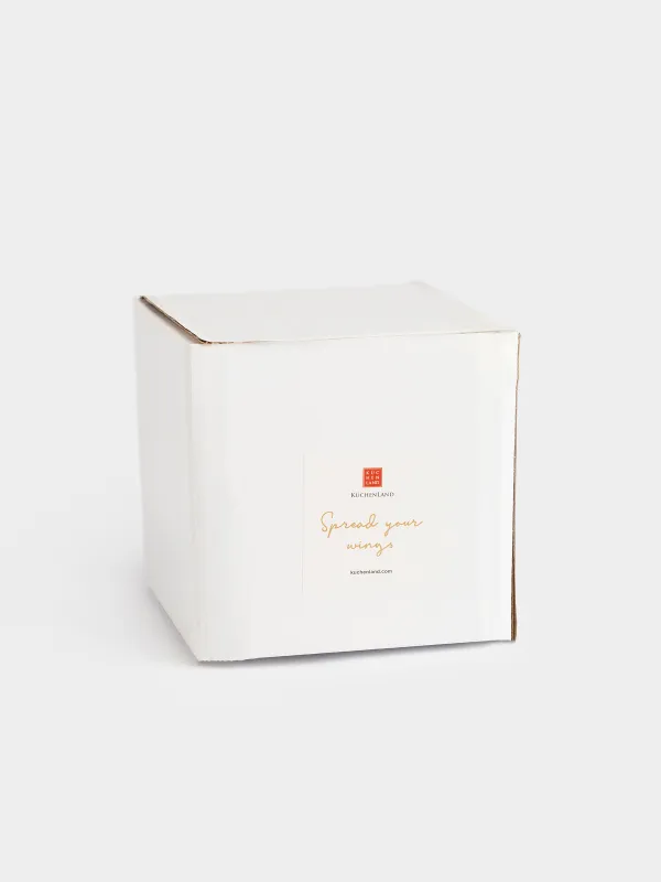 Саптыаяқ, 360 мл, қыш, сүт және алтын түстес, Spread your wings, Angel, image-5