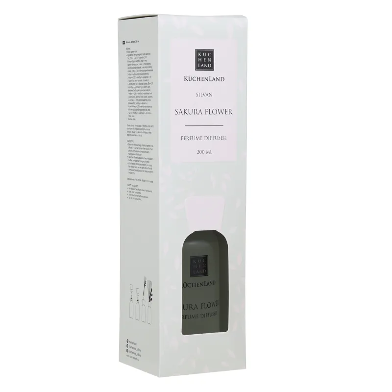 Хош иісті диффузор, 200 мл, Sakura Flower, Silvan, image-1
