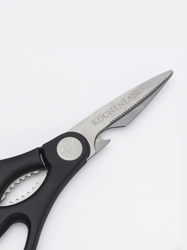 Пышақ жинағы, 6 зат, түпқоймада, көкөніс тазалағышпен/қайшымен, болат/пластик, Pascale, image-8